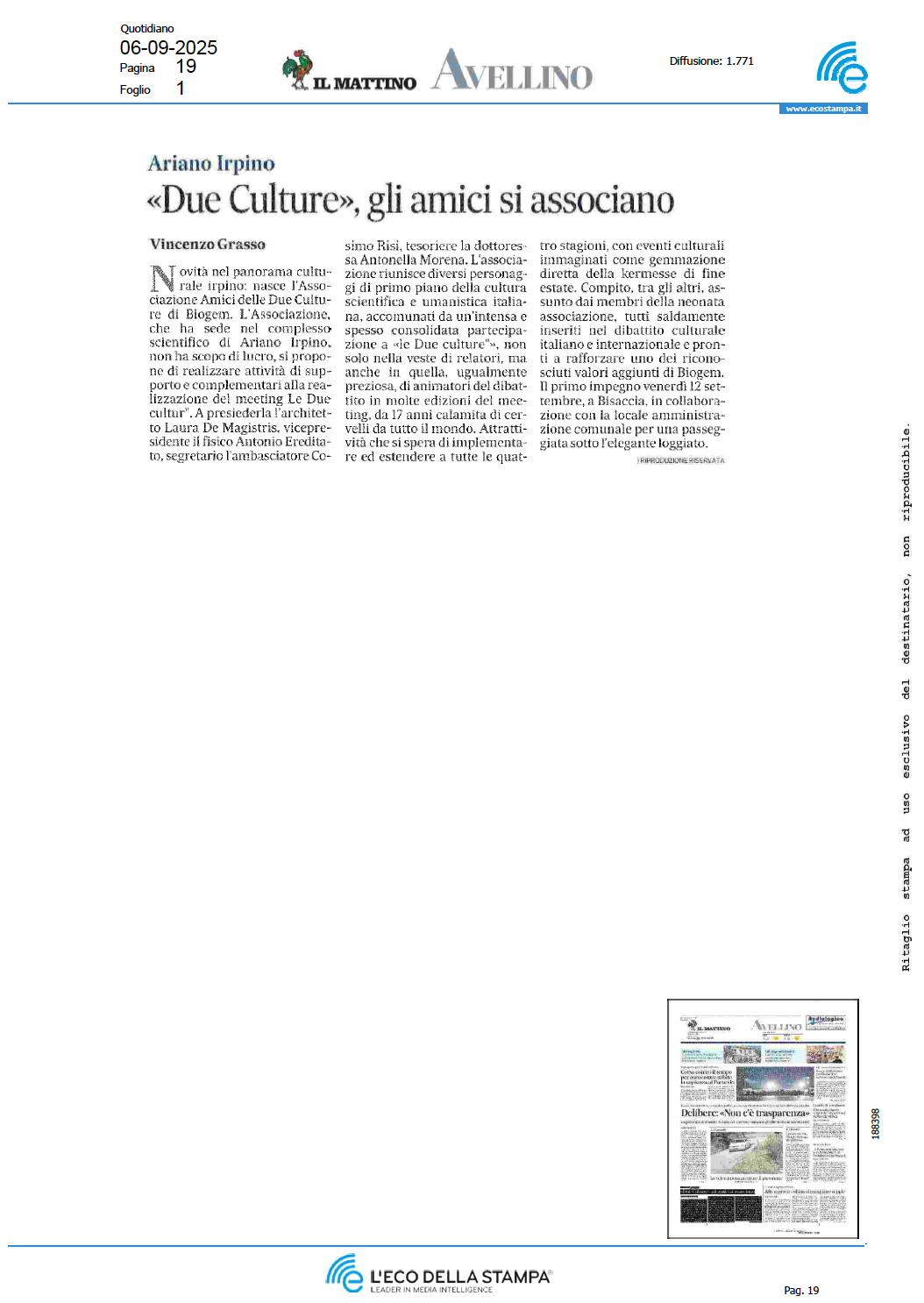 gli amici si associano